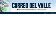 Tablet Screenshot of correodelvalle.com